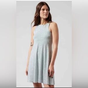 Athleta Santorini Thera Dress Women’s Medium Stretch Modal Fit Flare Sleeveless